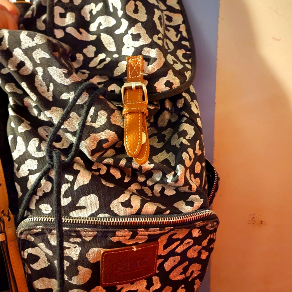 Pink book bag